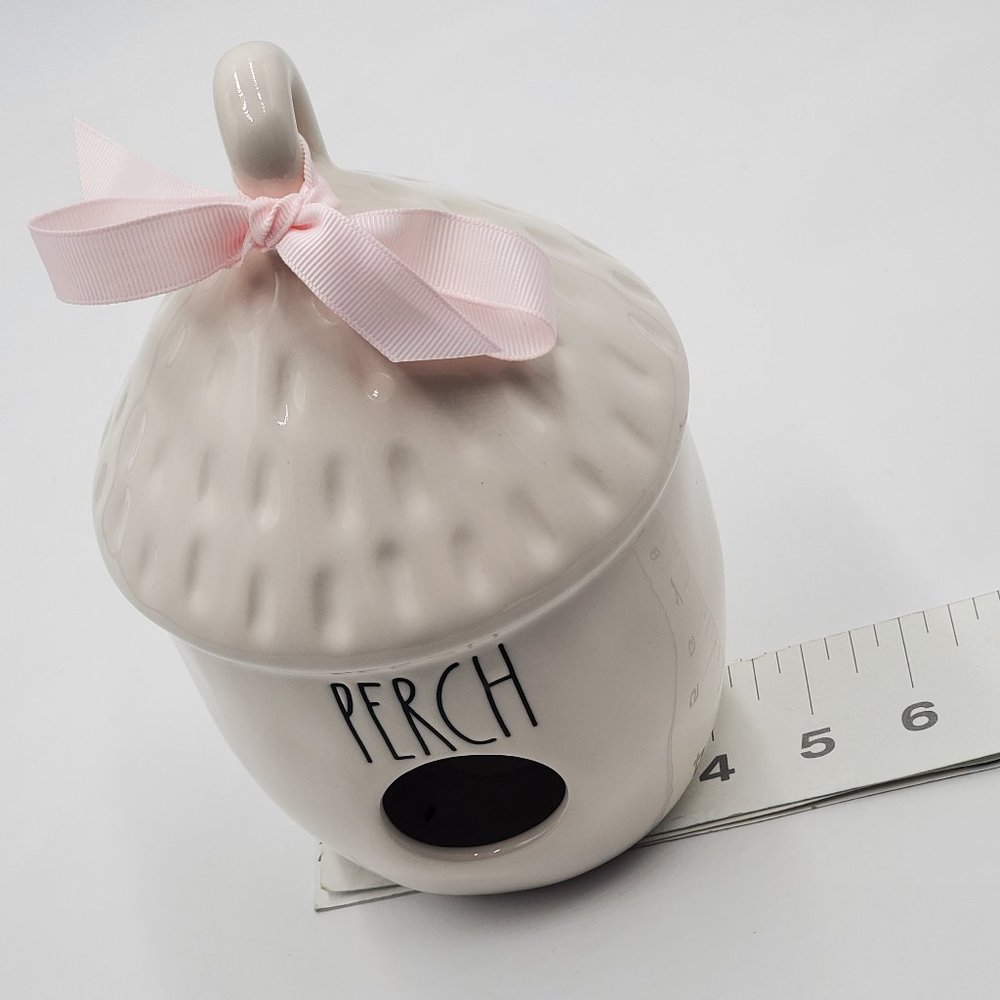 Rae Dunn Acorn Shaped PERCH Birdhouse - NWOT - Picture 11 of 14